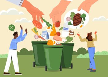 Food waste concept