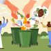 Food waste concept