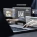 businessman using the website or software technology AI to help and support work for chatbot, chat ai, generate image, write code, and data analysis using technology smart robot AI