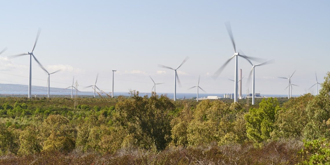 Wind Farm in Sardinia