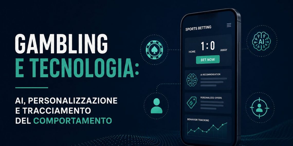Gambling e tecnologia AI, personalizzazione e tracciamento del comportamento