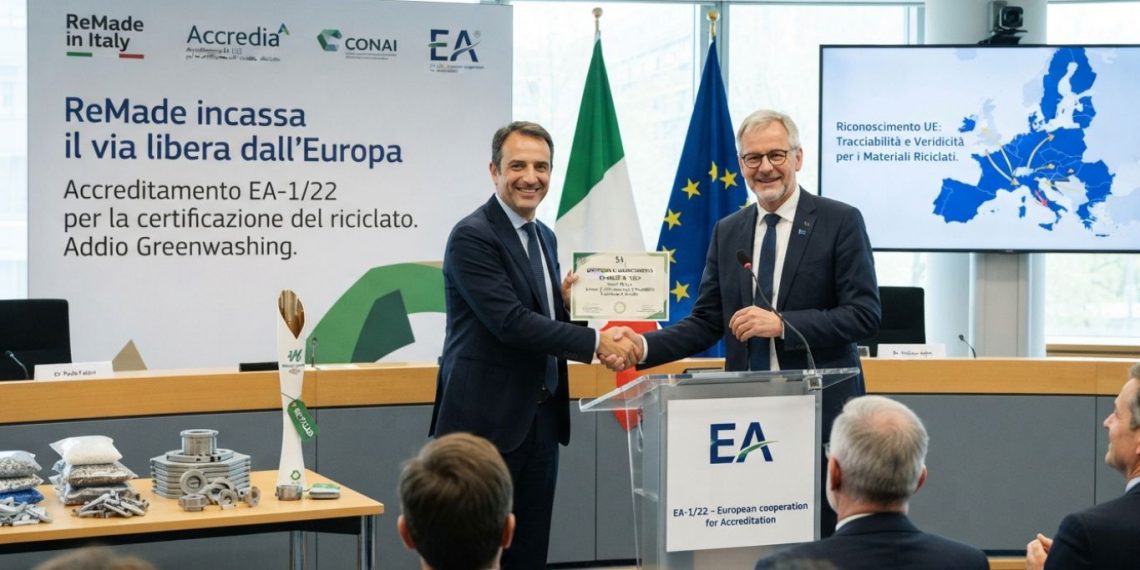ReMade incassa il via libera dall'Europa: cosa cambia per la certificazione del riciclato