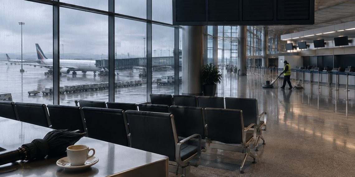 Guasto nella trasmissione dati: fermo il 50% del traffico aereo, Salvini annuncia «Chiederemo i danni»