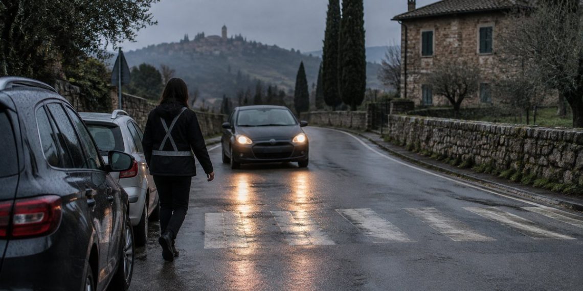 Codice della Strada, multe ai pedoni: vietato lo zig zag, bretelle obbligatorie di notte