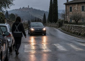 Codice della Strada, multe ai pedoni: vietato lo zig zag, bretelle obbligatorie di notte