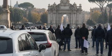 Tassisti da tutta Italia a Roma il 26 ottobre contro il caro carburanti: sit in a Porta Pia